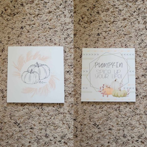 Holiday Decor Reversible Signs - Picture 3 of 7